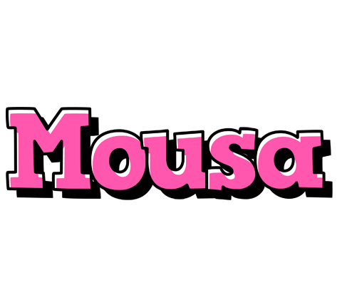 Mousa girlish logo