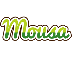 Mousa golfing logo