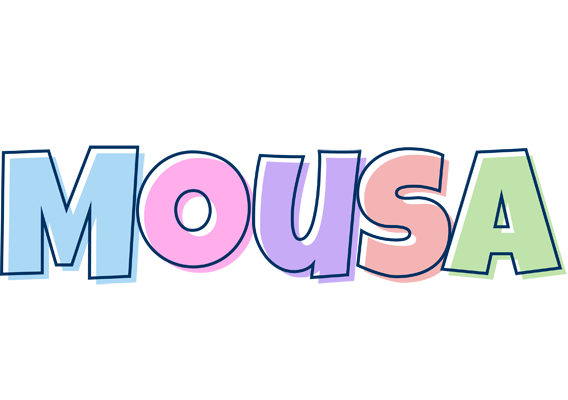 Mousa pastel logo