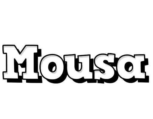 Mousa snowing logo