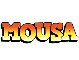 Mousa sunset logo