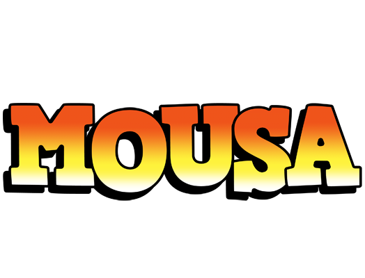 Mousa sunset logo