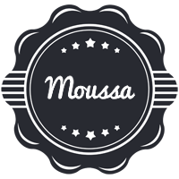 Moussa badge logo