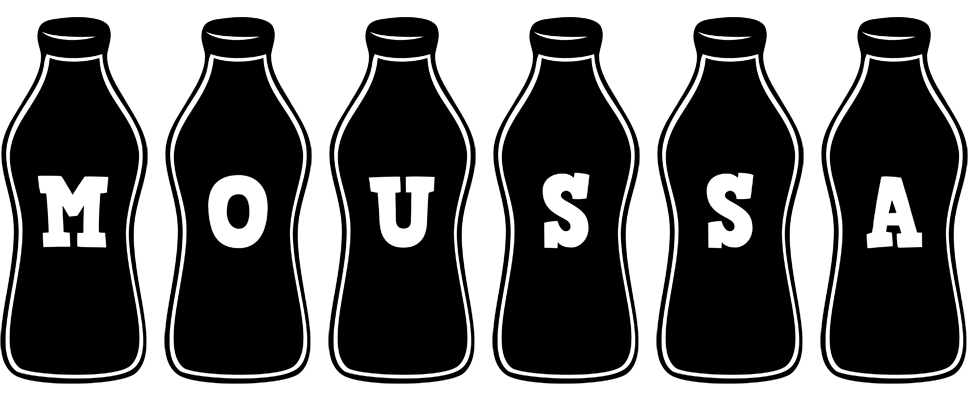 Moussa bottle logo
