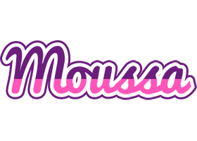 Moussa cheerful logo
