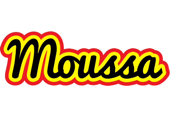 Moussa flaming logo