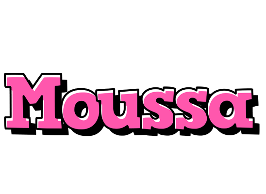 Moussa girlish logo