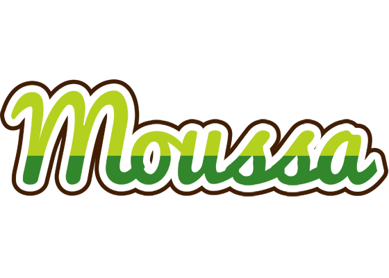 Moussa golfing logo