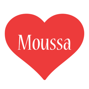 Moussa love logo