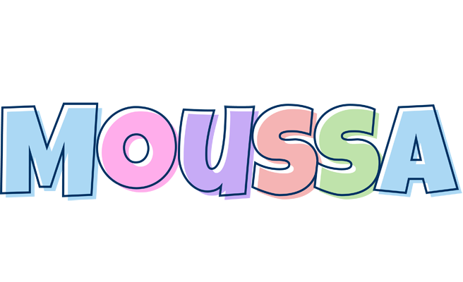 Moussa pastel logo