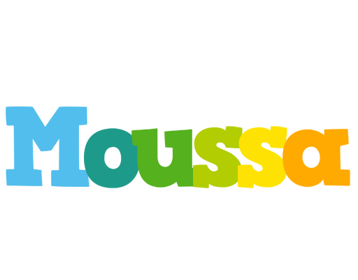 Moussa rainbows logo