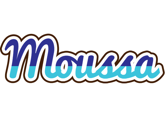 Moussa raining logo