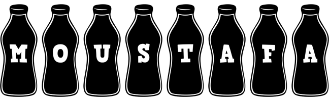 Moustafa bottle logo