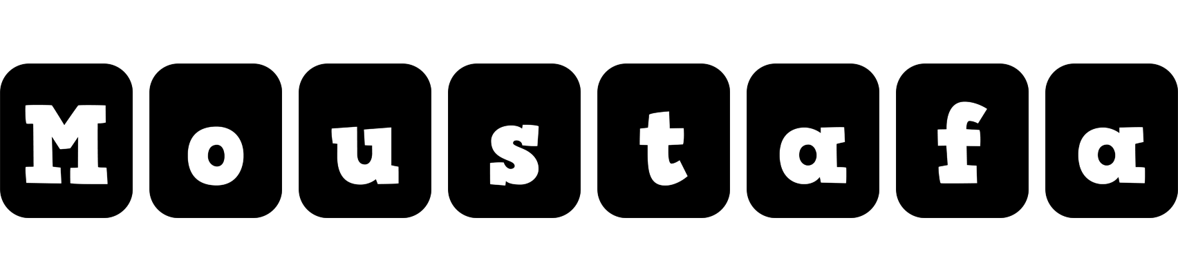 Moustafa box logo