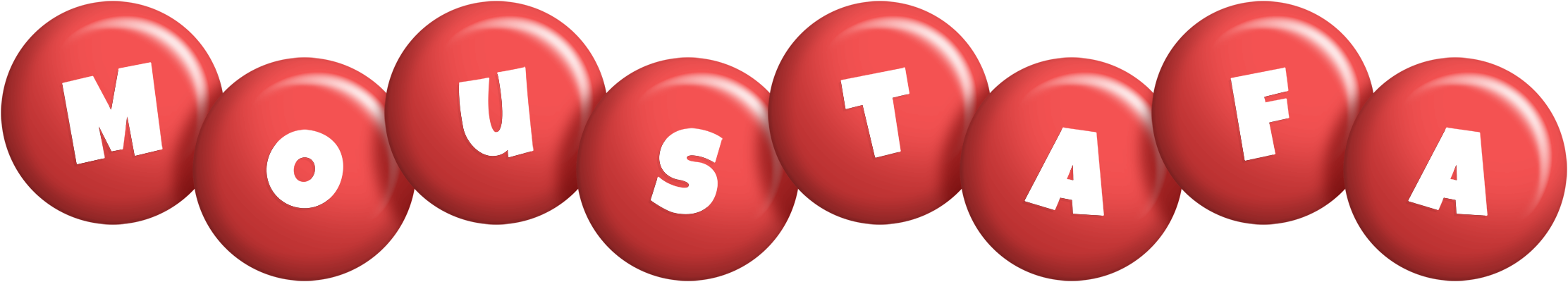 Moustafa candy-red logo