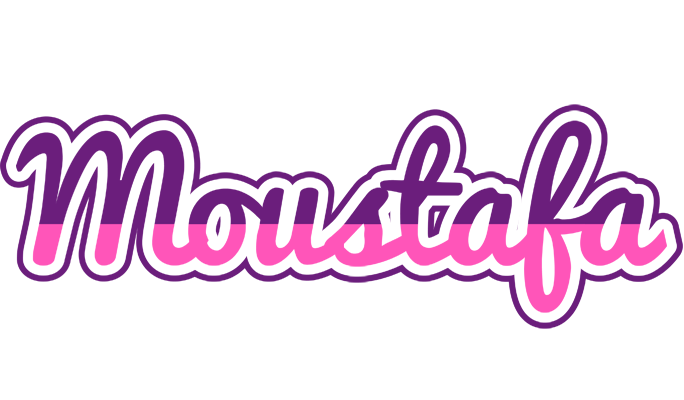 Moustafa cheerful logo