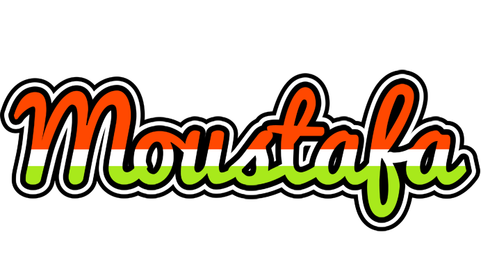 Moustafa exotic logo