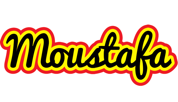 Moustafa flaming logo