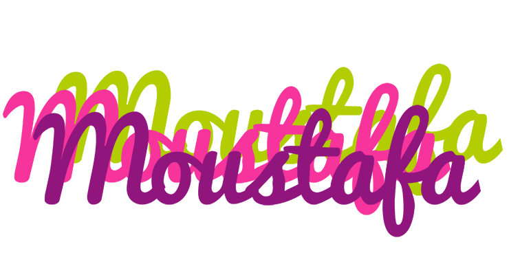 Moustafa flowers logo