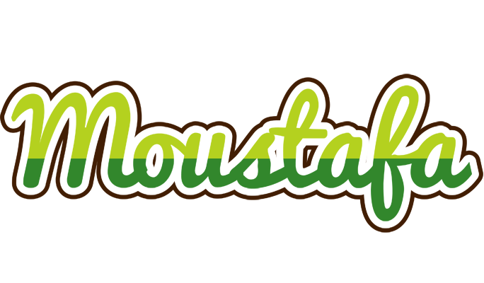 Moustafa golfing logo