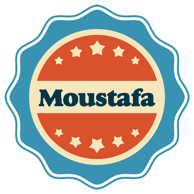 Moustafa labels logo