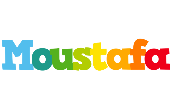 Moustafa rainbows logo
