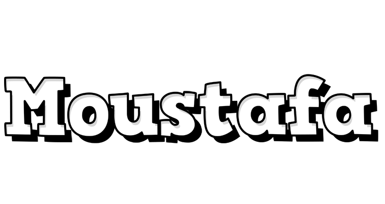 Moustafa snowing logo