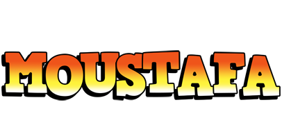 Moustafa sunset logo