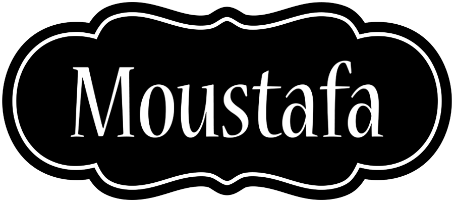 Moustafa welcome logo
