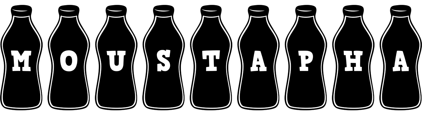 Moustapha bottle logo