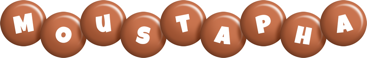 Moustapha candy-brown logo