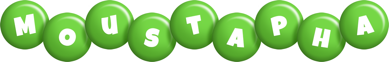 Moustapha candy-green logo