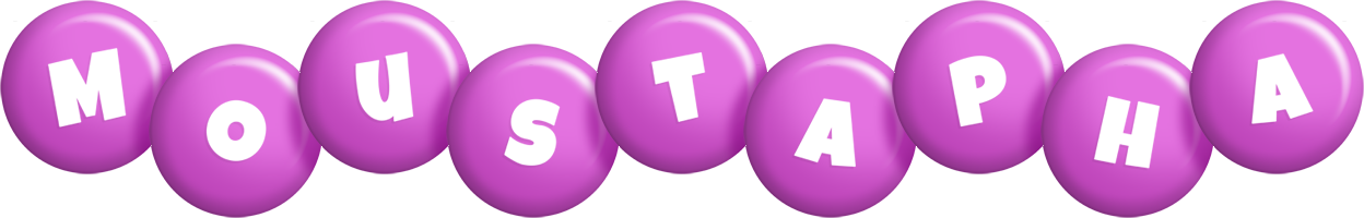 Moustapha candy-purple logo