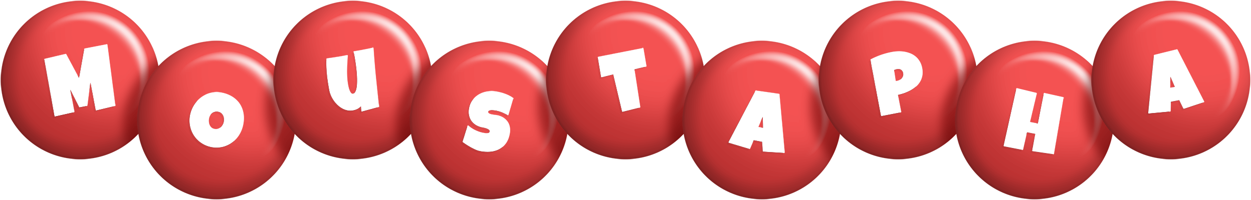 Moustapha candy-red logo