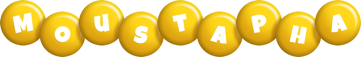 Moustapha candy-yellow logo