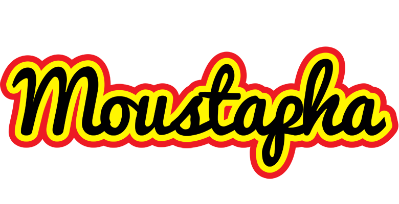 Moustapha flaming logo