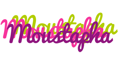 Moustapha flowers logo