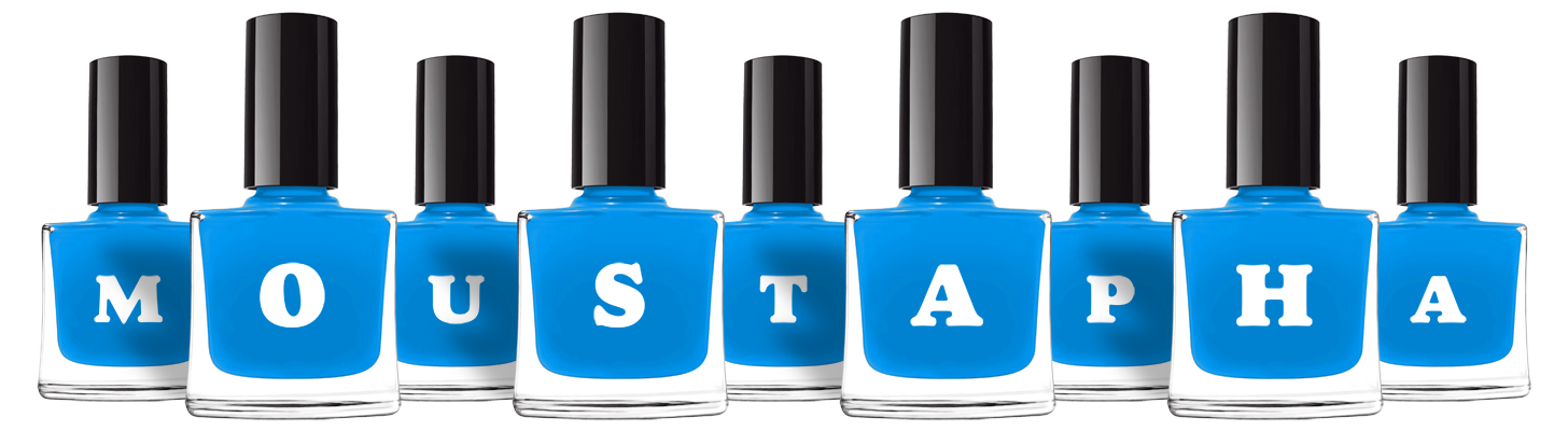 Moustapha glossy logo