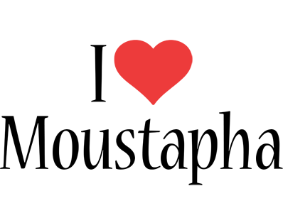 Moustapha i-love logo