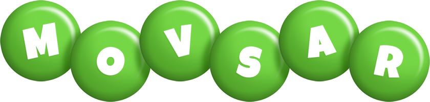 Movsar candy-green logo