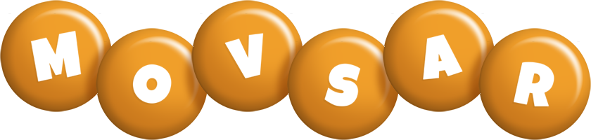 Movsar candy-orange logo