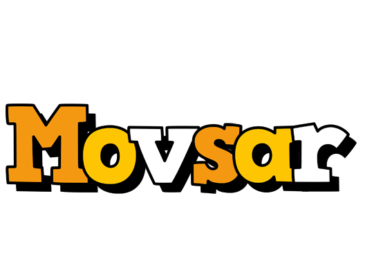 Movsar cartoon logo
