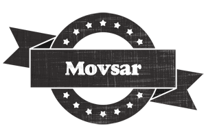 Movsar grunge logo