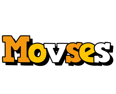 Movses cartoon logo