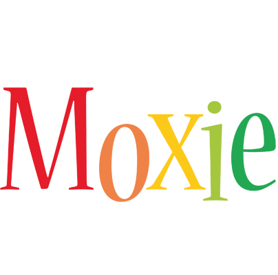 Moxie birthday logo