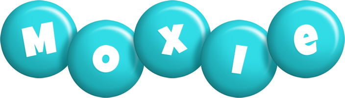 Moxie candy-azur logo