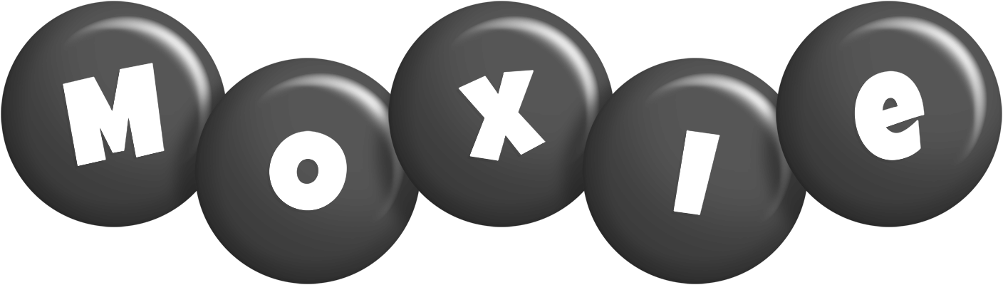 Moxie candy-black logo