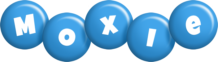 Moxie candy-blue logo