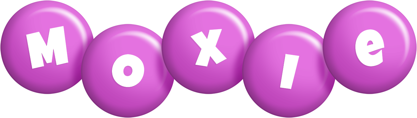 Moxie candy-purple logo