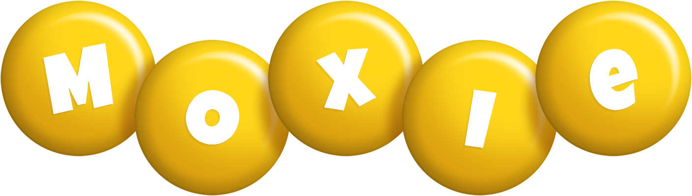 Moxie candy-yellow logo